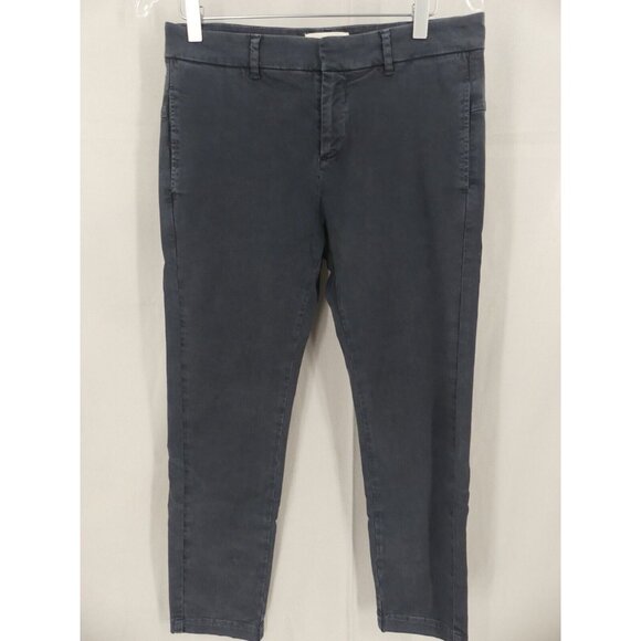 NILI LOTAN 0 Pants Jenna Cropped Raw Hem Black